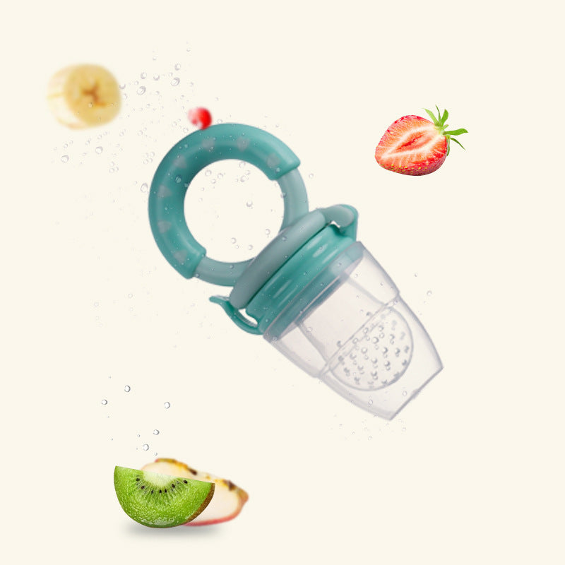 Baby Fruit & Vegetable Food Feeder Pacifier - Blue