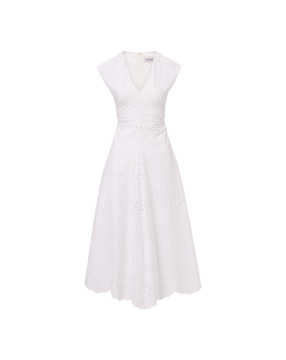 Aven Eyelet Midi Dress - Image 7