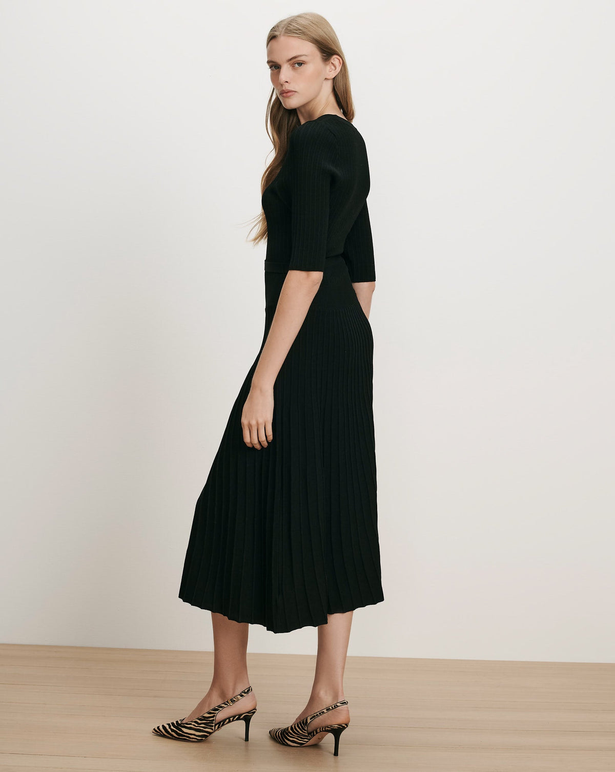 Elthea Belted Midi Dress - Image 4