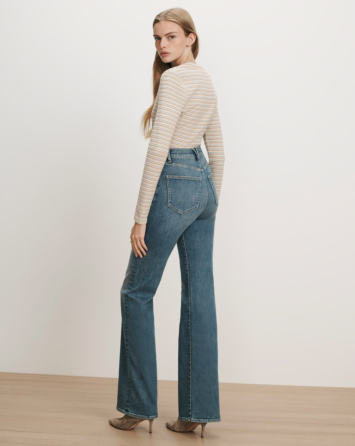 Faelan Striped Henley Shirt - Image 5