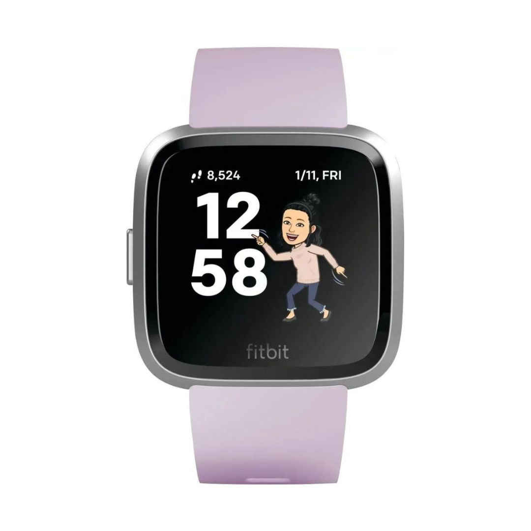 Fitbit Versa Lite Edition Smartwatch – Lilac/Silver – FB415SRLV - Image 5
