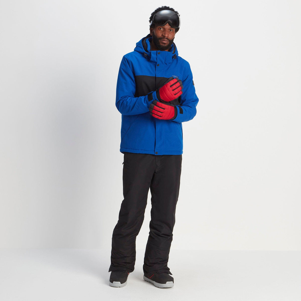 Adventure Waterproof Insulated Ski Gloves - Chilli Red - Image 2