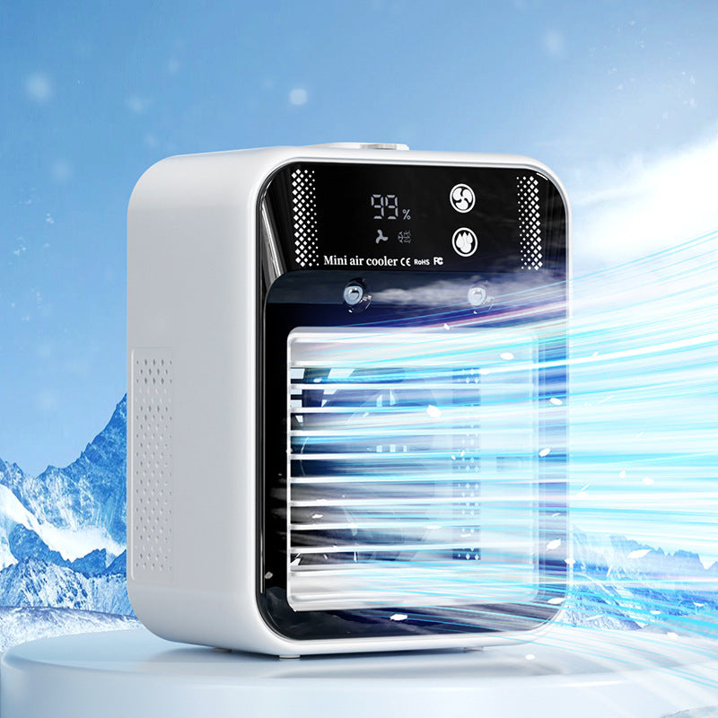 Portable Air Conditioner & Water Cooling Fan - Digital display L8