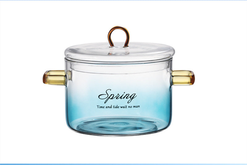 Transparent Bird’s Nest Stew Pot - 15cm