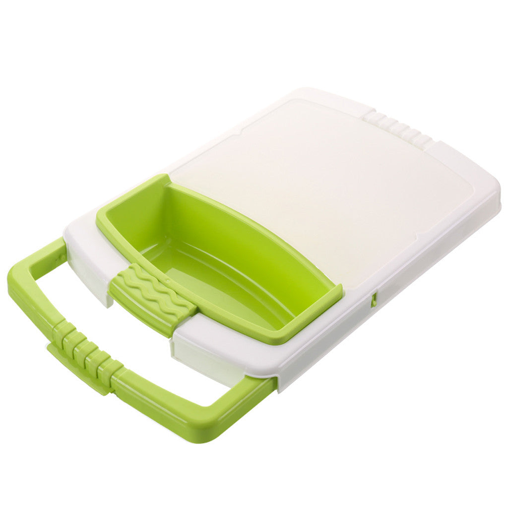 Kitchen drain cutting board - Green