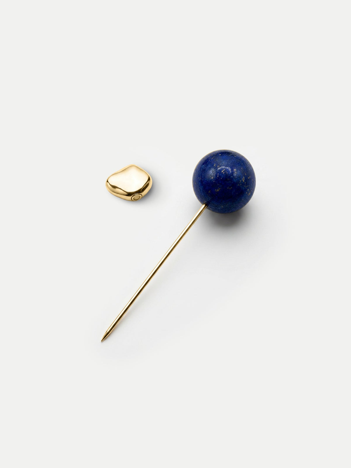 Lapis Pin Brooch - Image 3