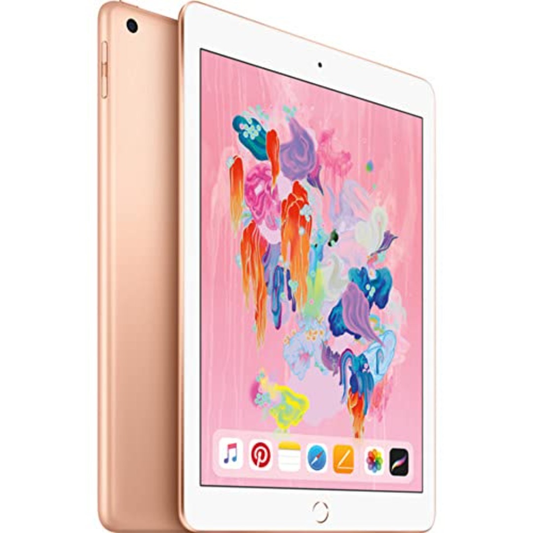 Apple iPad (9.7-inch, WiFi + Cellular, 32GB) Gold - 2018 - MRM52LL/A^A