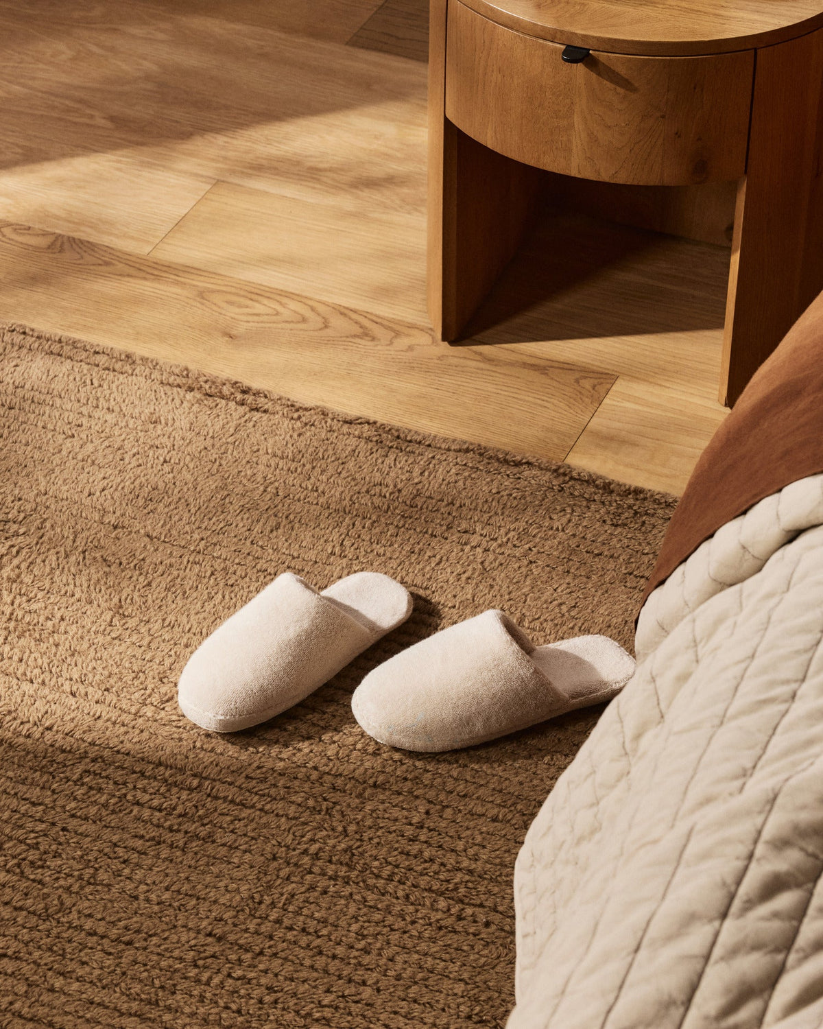 Classic Plush Slippers (Bone) - Image 3