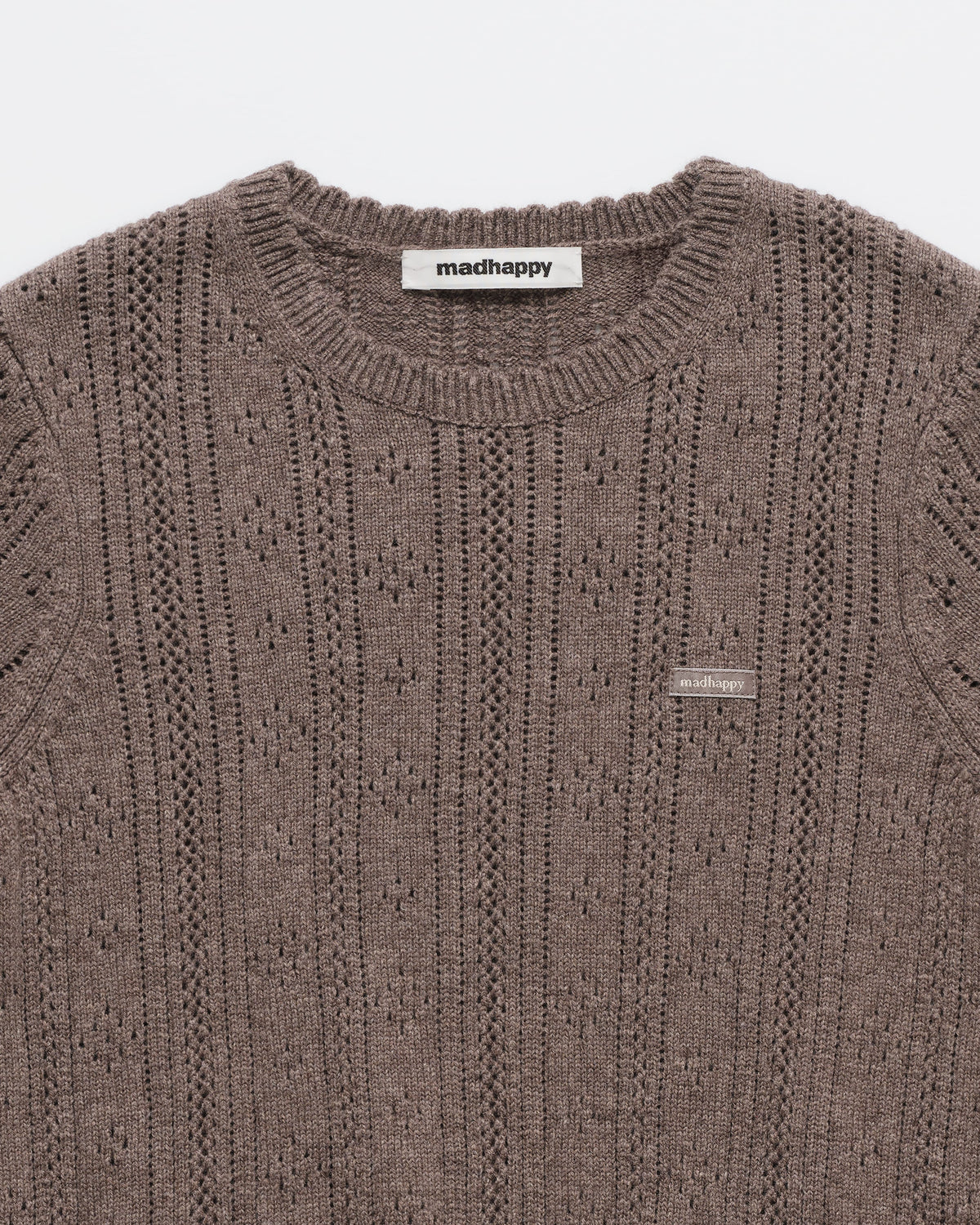 Pointelle Sweater Baby Tee - Image 3