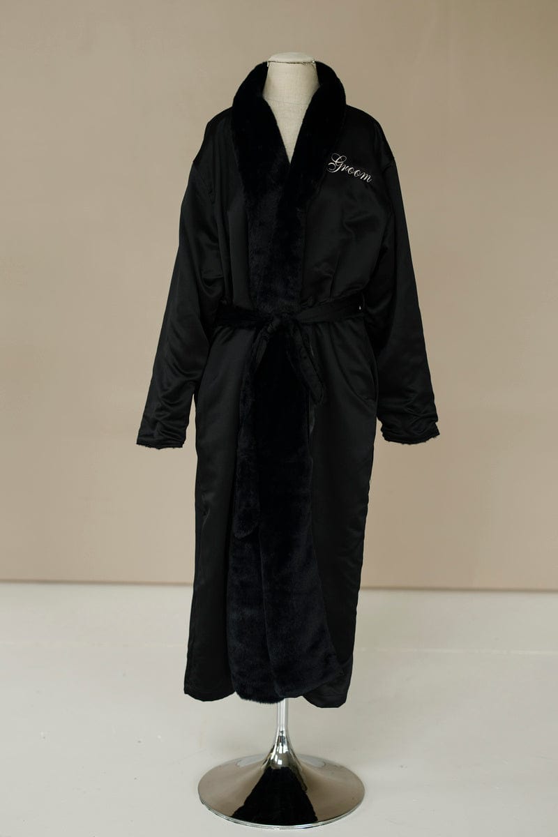 Satin Black Robe - Image 6