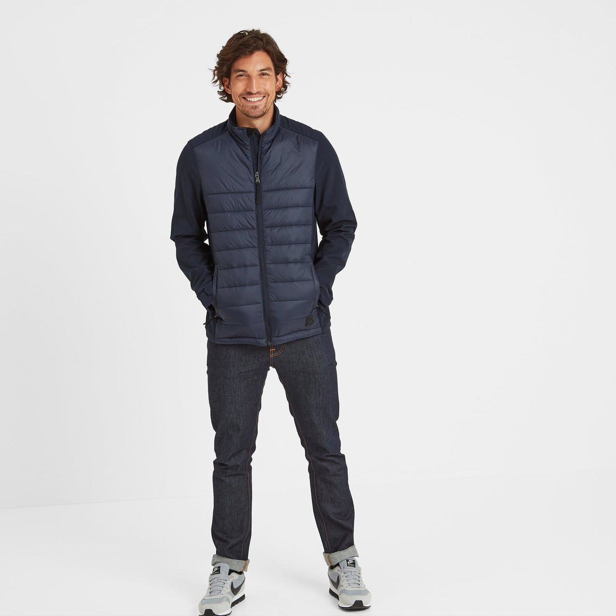 Oakham Mens Insulated Jacket - Navy - Image 4