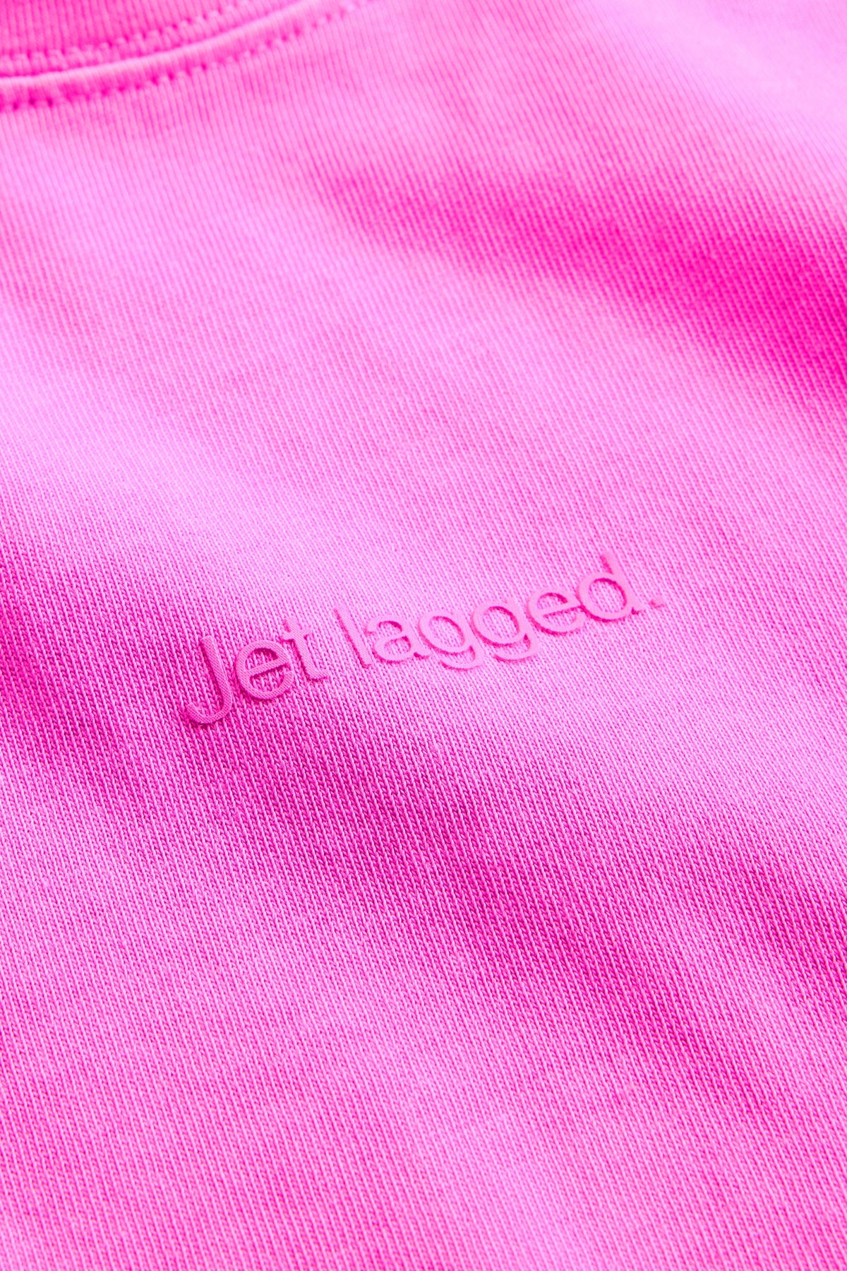 GAP X BEIS Cropped Graphic T-Shirt in Budding Lilac - Image 2