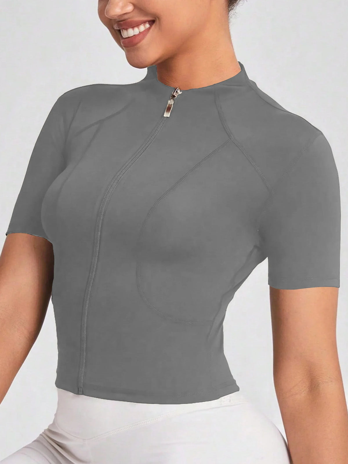 Women’s Fitness Cycling & Yoga Set - Grey