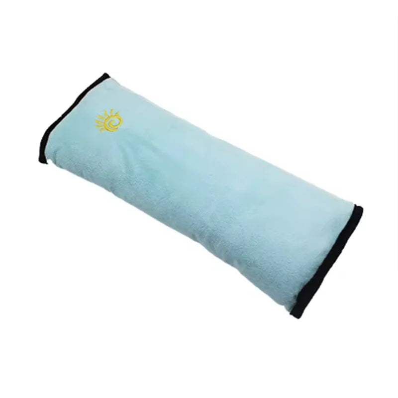 Universal Car Seat Belt Pillow - blue
