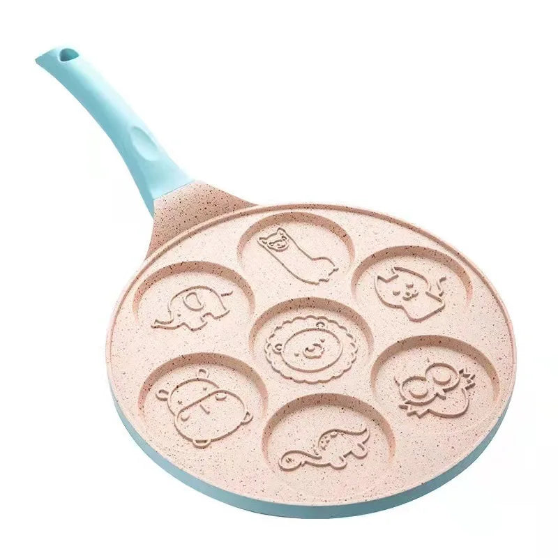 Seven-Hole Breakfast Nonstick Frying Pan - P2