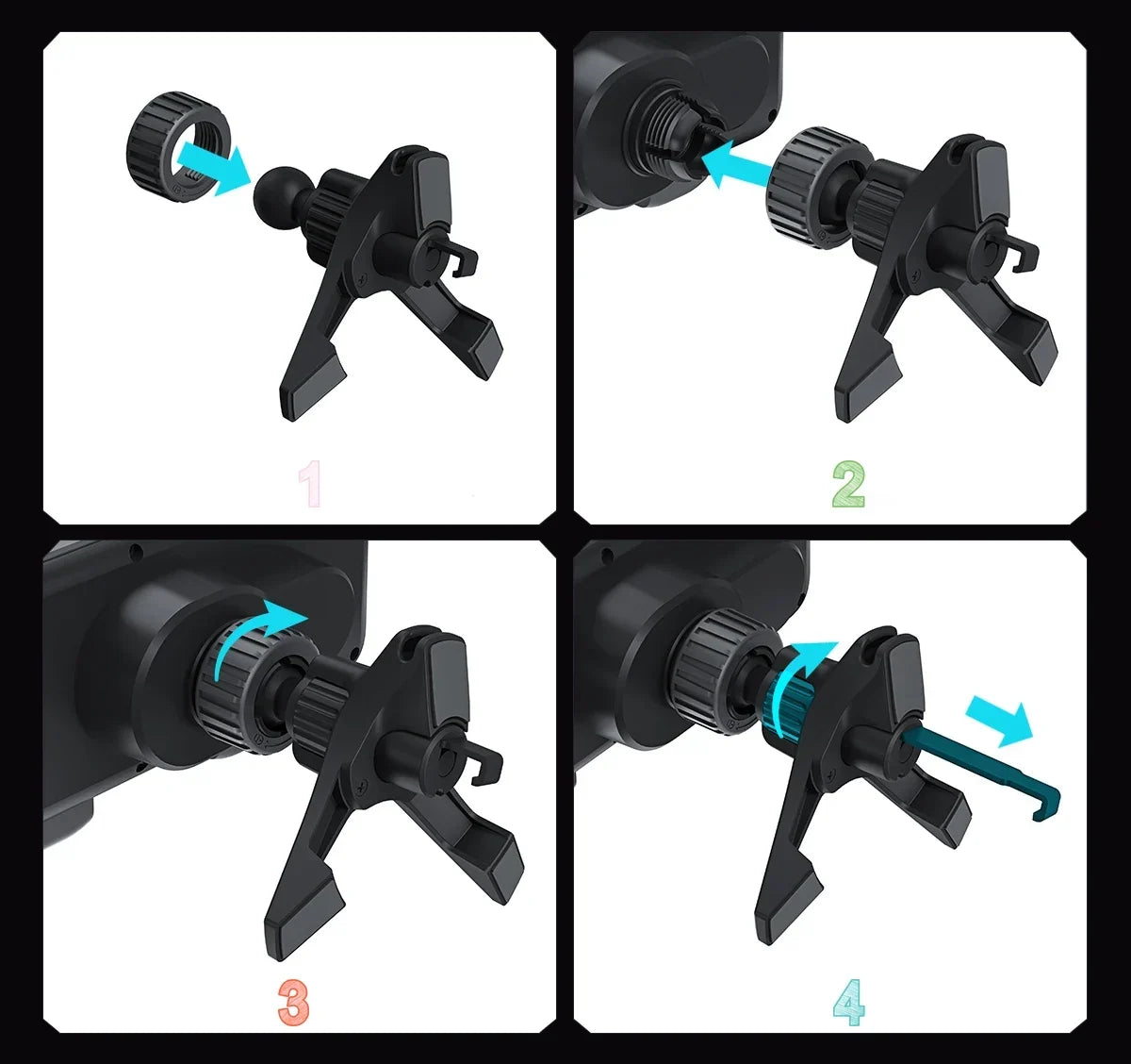 Foldable Wireless Car Phone Holder - Image 11