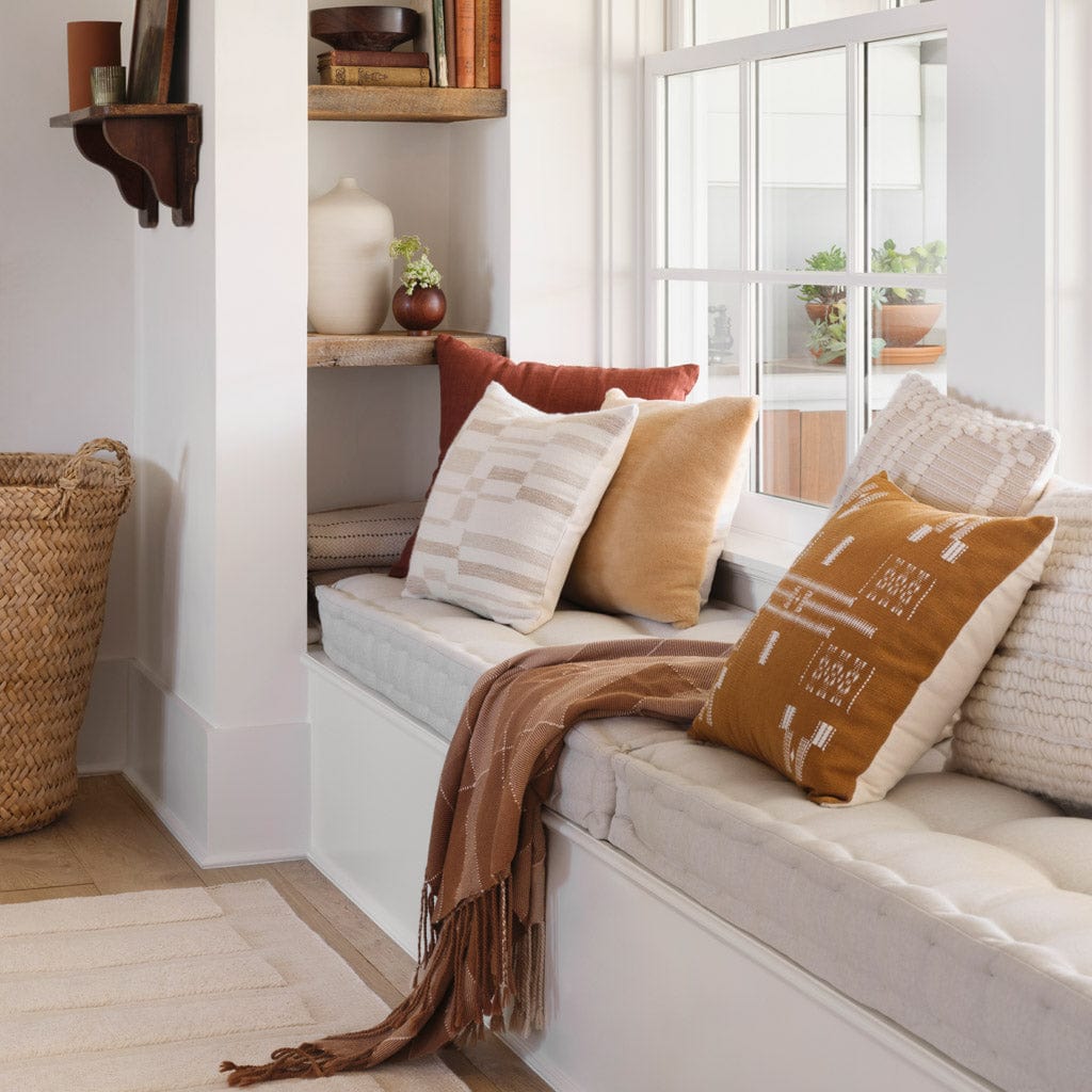 Sheepskin Pillow - Tan - Image 6