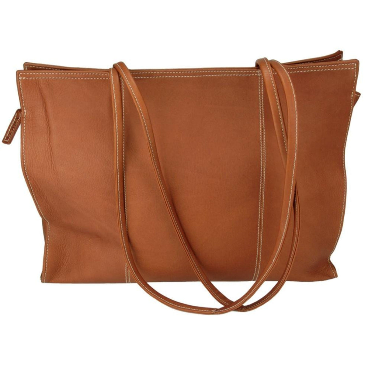 Urban Leather Tote Bag - Natural