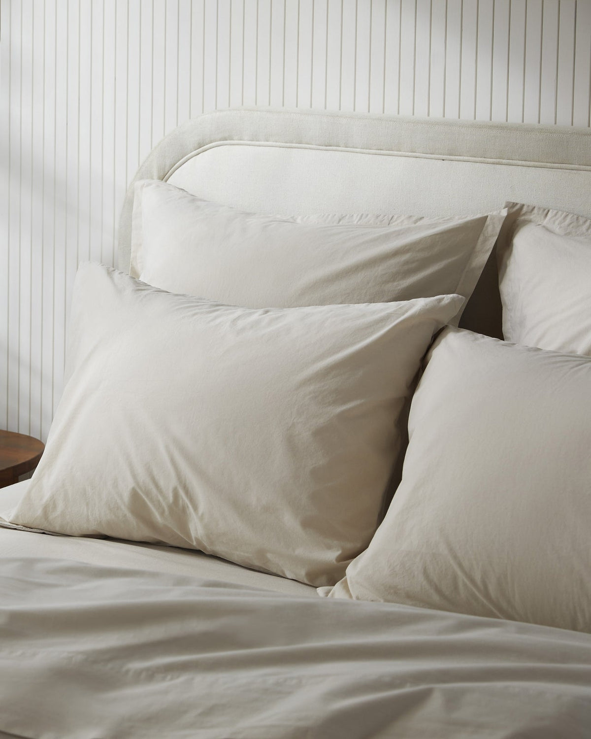 Brushed Cotton Euro Sham (Bone) - Image 4