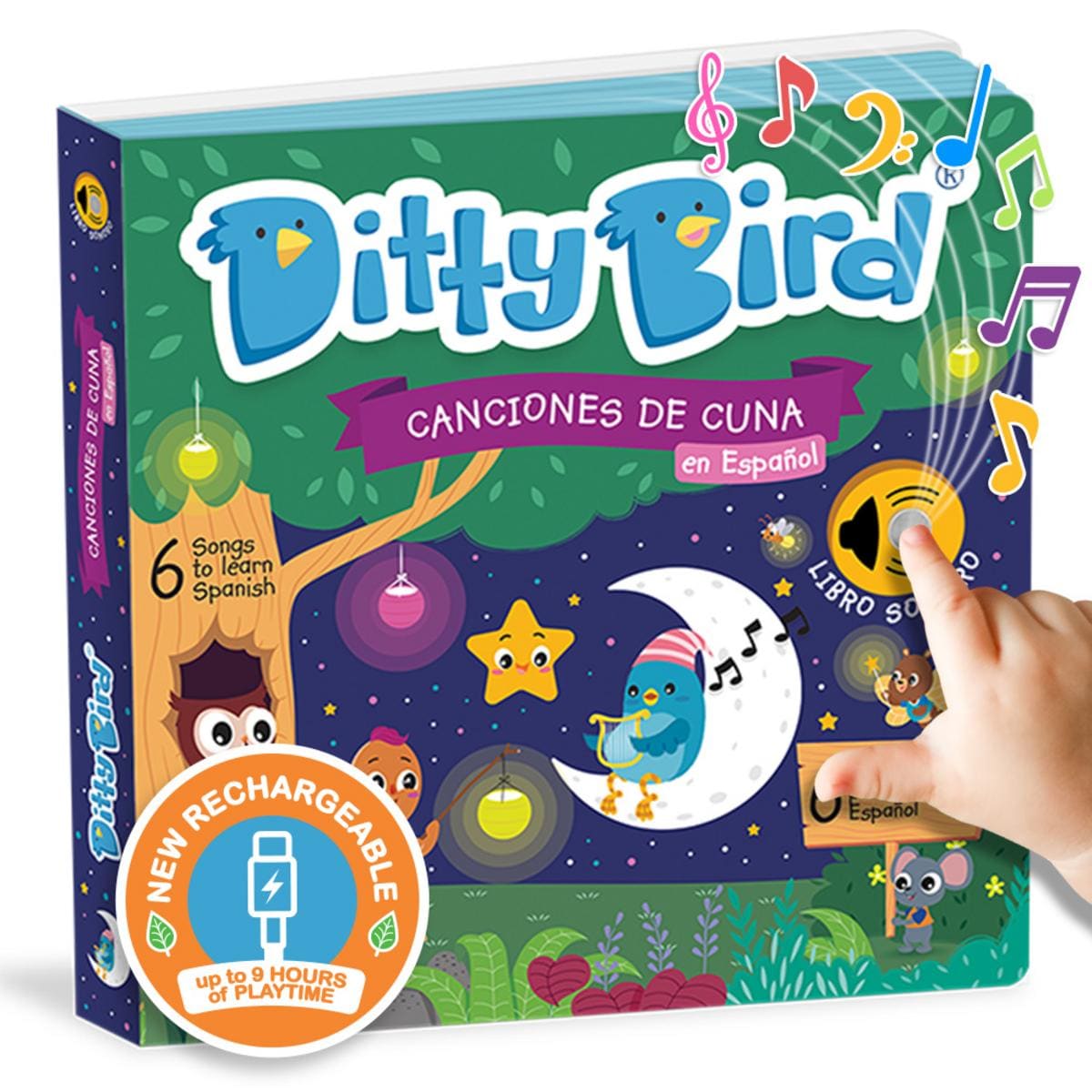 Ditty Bird Musical Books - Canciones de Cuna - Image 7