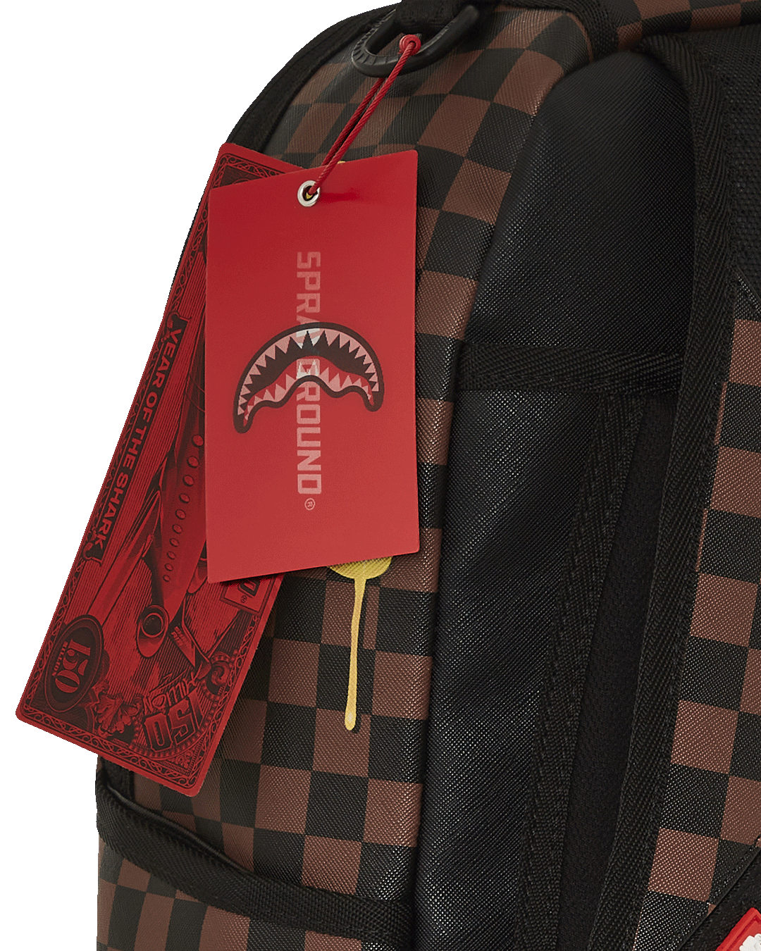 Richie Rich Paint the Shark Gold Backpack - Image 18