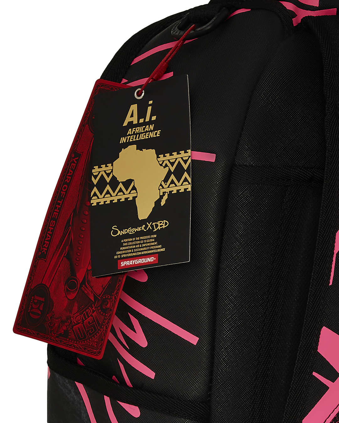 A.i. African Intelligence Pride and Power Backpack - Sandflower Collab - Image 18