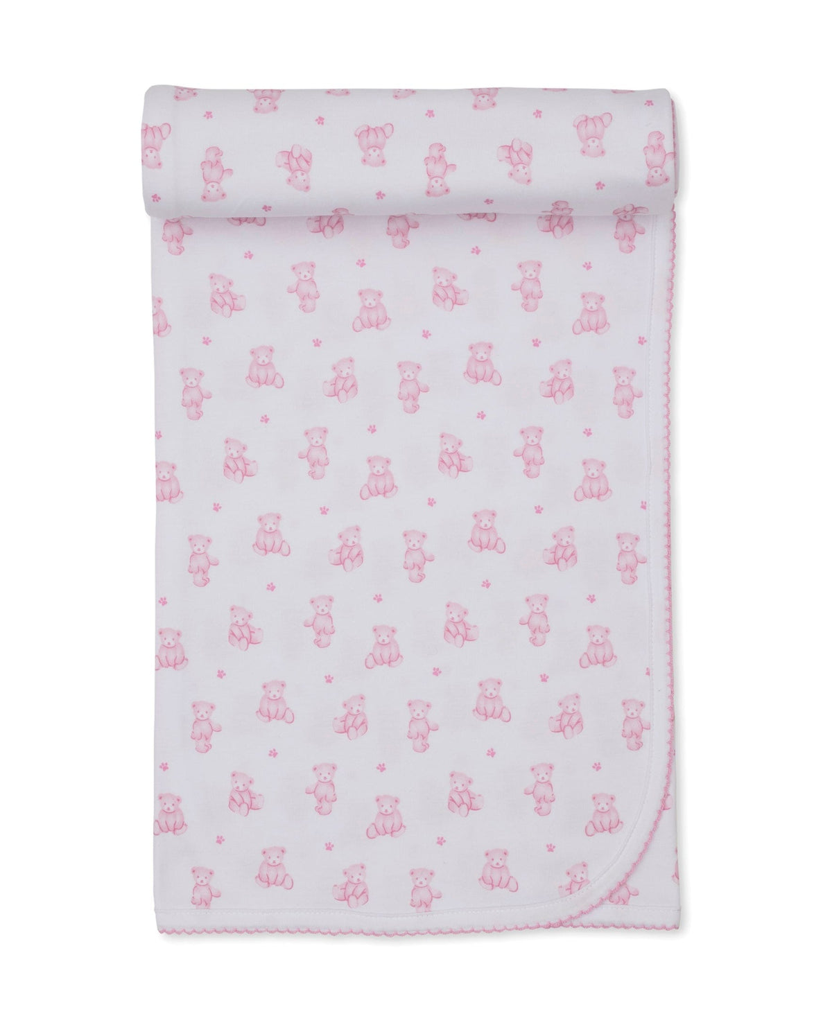 Kissy Kissy Blanket - Teddy Bears, Pink
