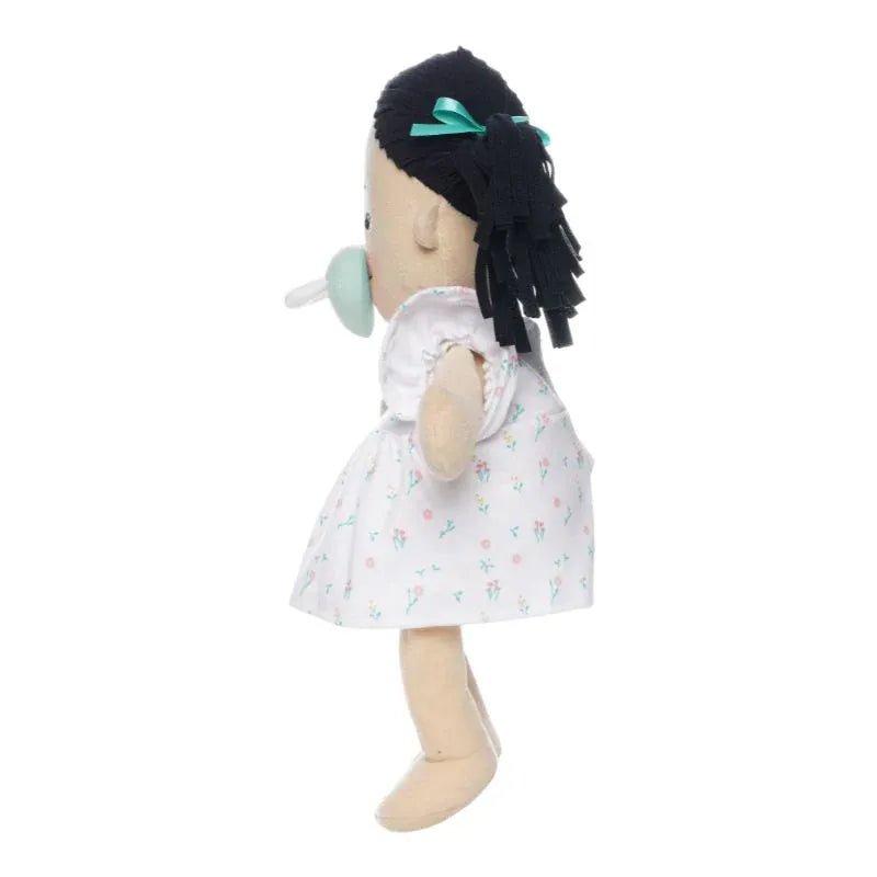 Manhattan Toy Love, Stella Doll Light Beige with Black Pigtails - Image 6