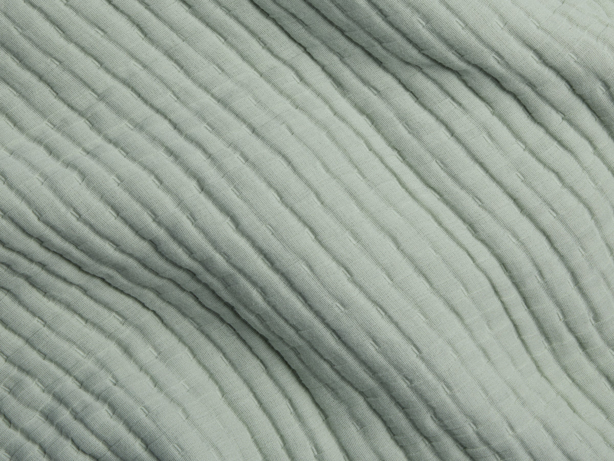 Organic Air Cotton Toddler Quilt (Sage) - Image 3