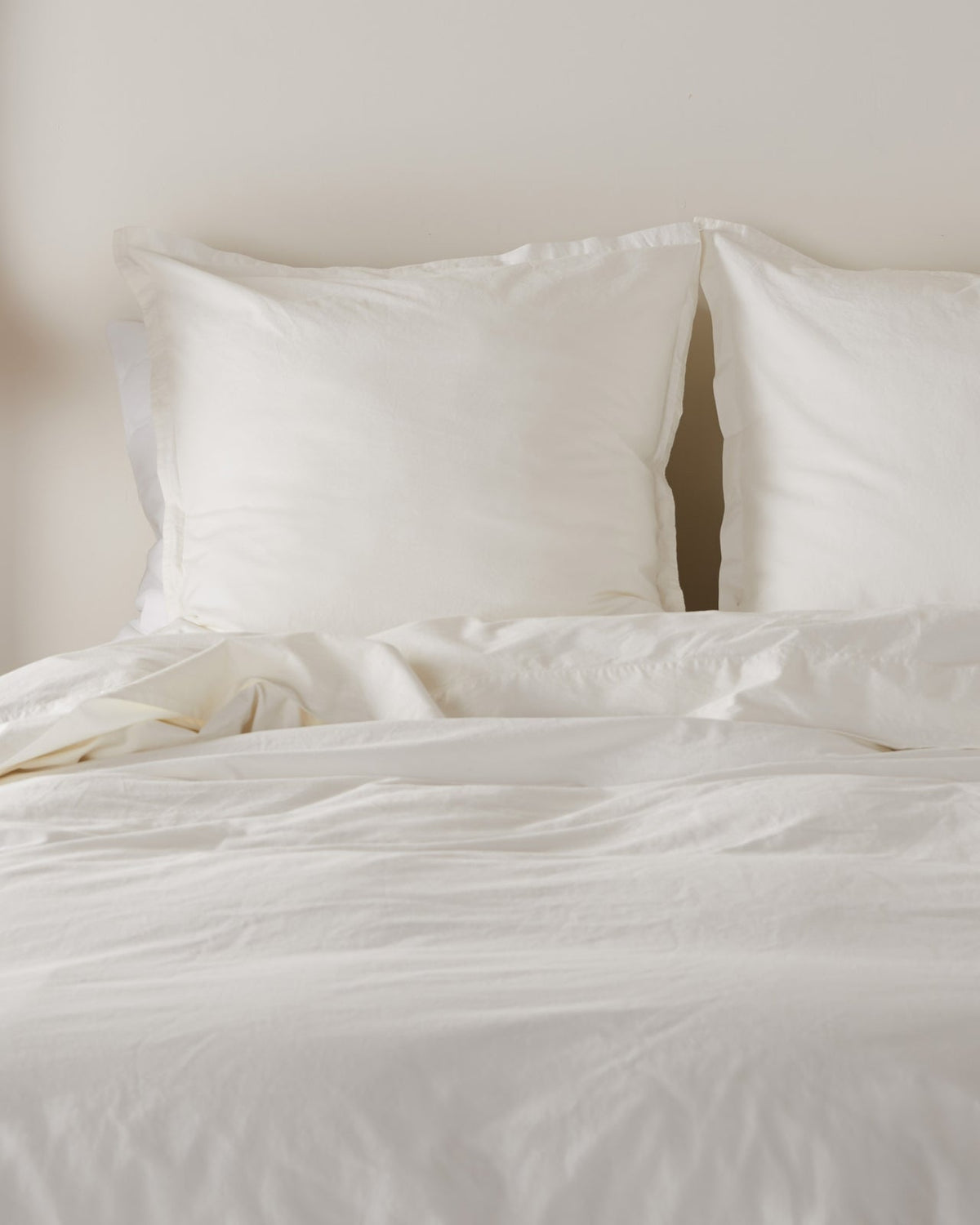 Percale Euro Sham (Cream) - Image 4