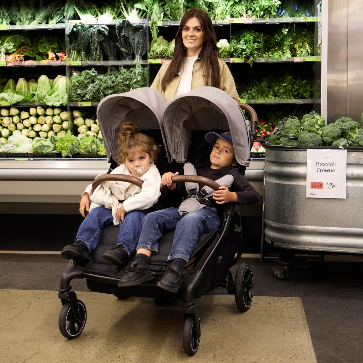 Valco Trend Duo Sport SE Stroller - Cloud - Image 6