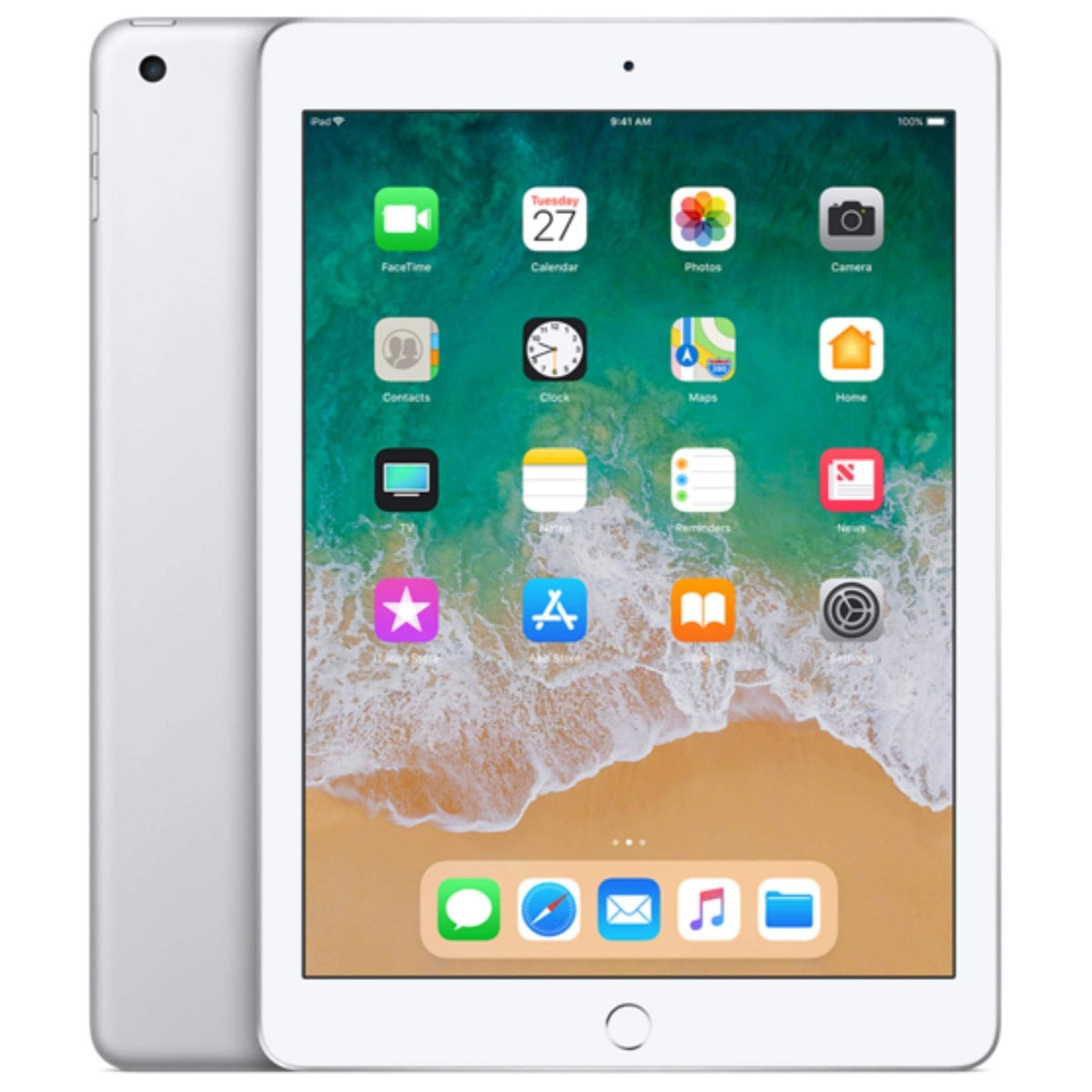 Apple iPad (9.7-inch, Wi-Fi, 128GB) - 2018 - Silver - MR7K2LL/A - Image 4