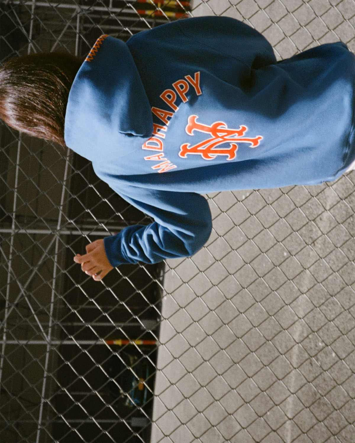 Mets Applique Fleece Hoodie - Image 4