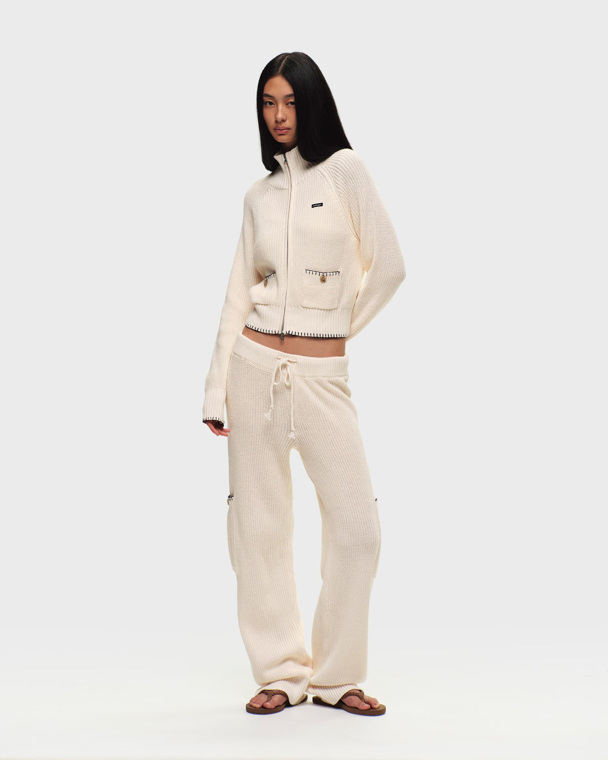 Washed Knit Cargo Pant - Image 4