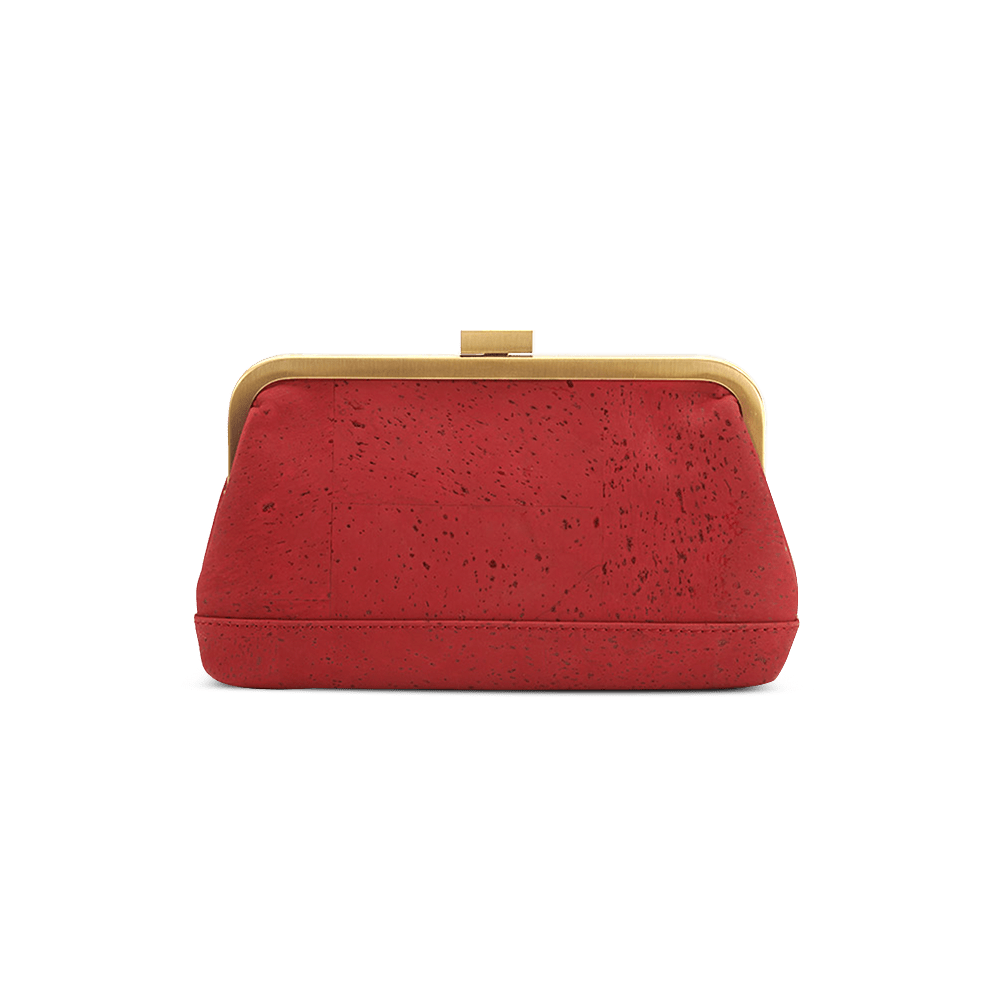 Clutch Wallet - Cherry Red
