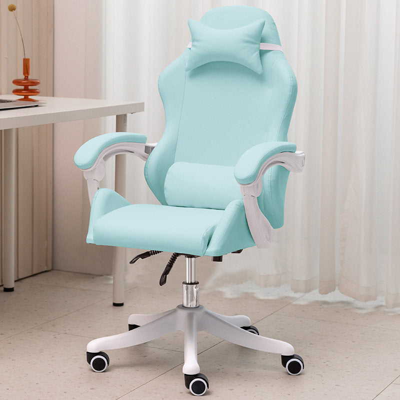 Ergonomic Reclining Esports Computer Chair - Green without feet