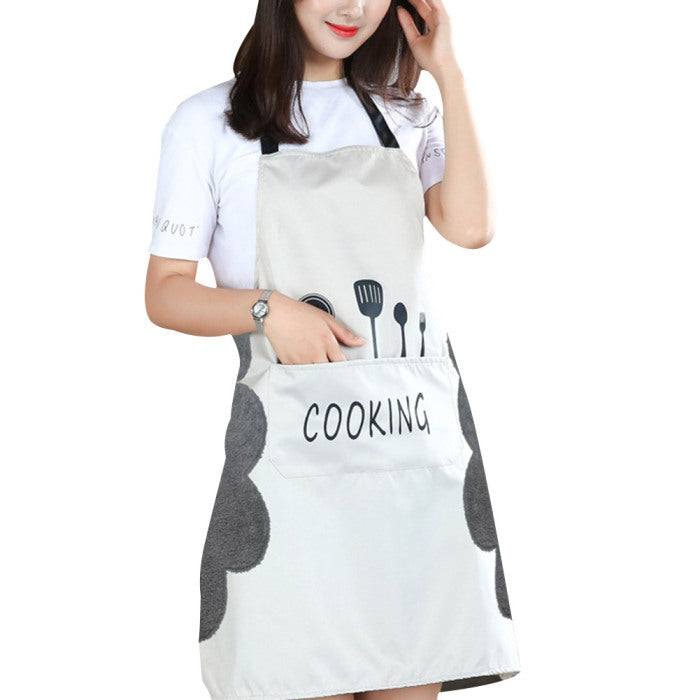 Home Kitchen Apron - Grey