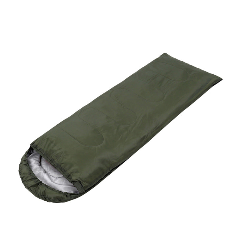 Outdoor Camping Waterproof Sleeping Bag - ArmyGreen