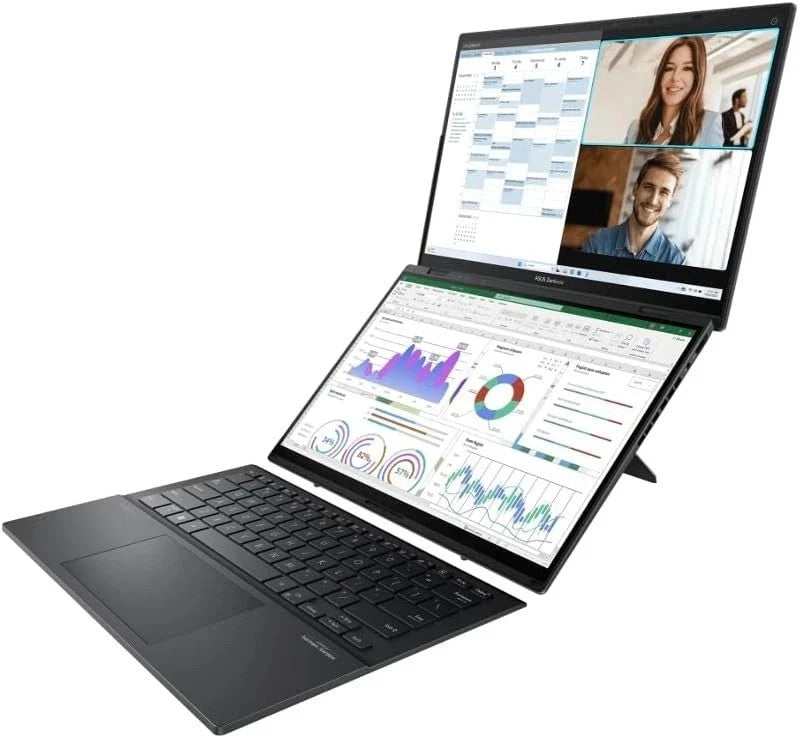 Asus Zenbook Duo 14 Gray 2.9 GHz Intel Core Ultra 9 Series 2 32GB RAM 2TB Solid State Drive