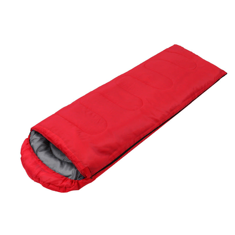 Outdoor Camping Waterproof Sleeping Bag - Red