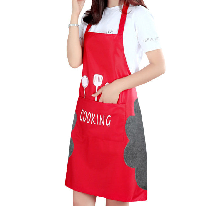 Home Kitchen Apron - Red