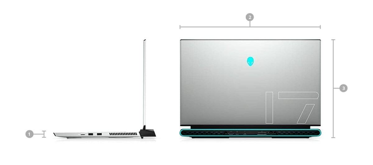 Alienware M17 R4 - i9-10980HK - 32GB RAM - RTX 3070 - 512GB / 1TB SSD - Image 2
