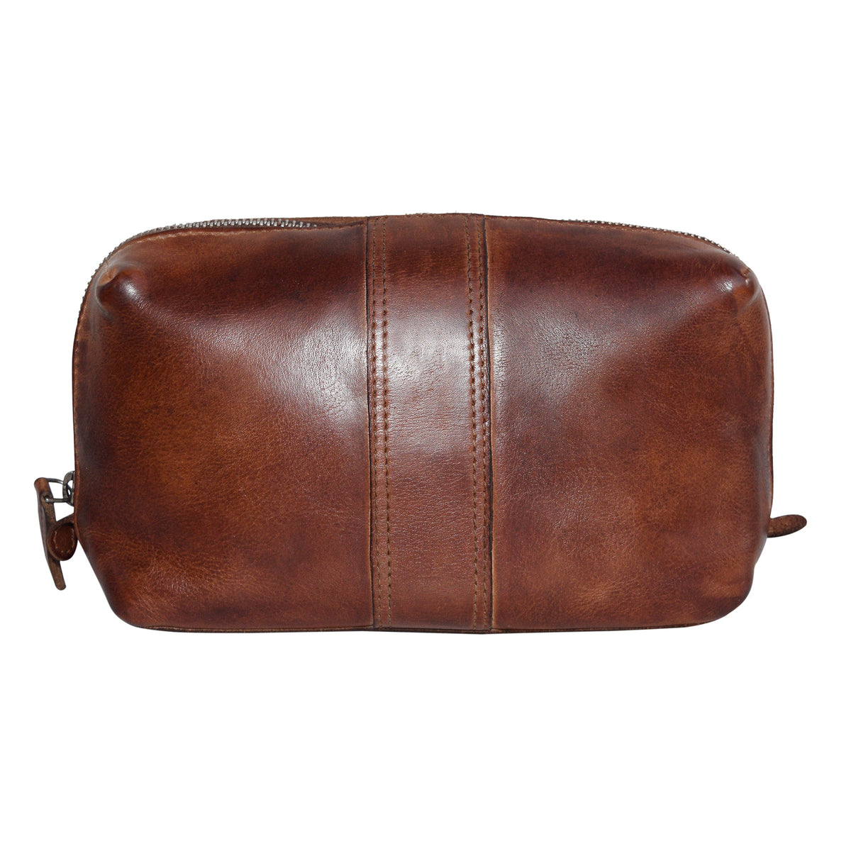 Dale Leather Travel Kit - Cognac
