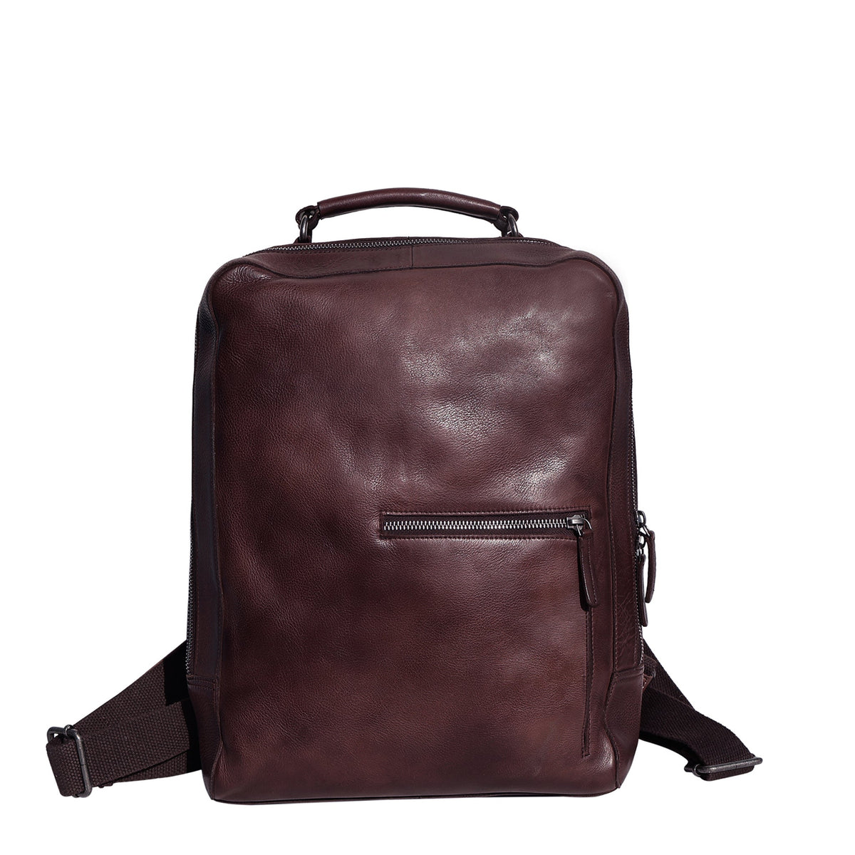 McKinney Leather Backpack - Brown