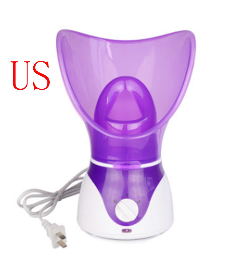 Hot-selling ion hot spray steamer Home steam beauty instrument - Violet US