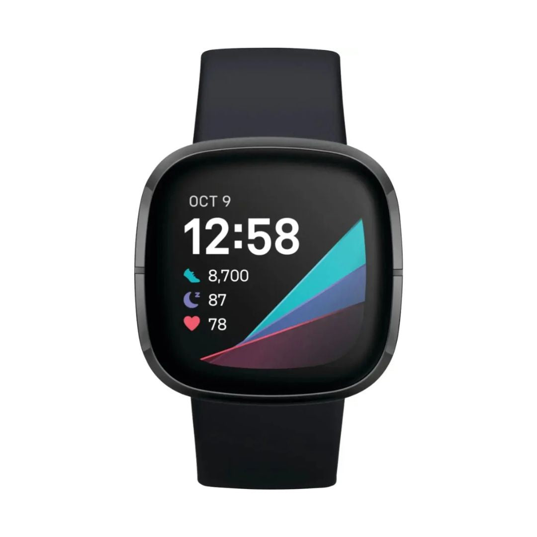 Fitbit - Sense Advanced Health Smartwatch - Graphite - FB512BKBK