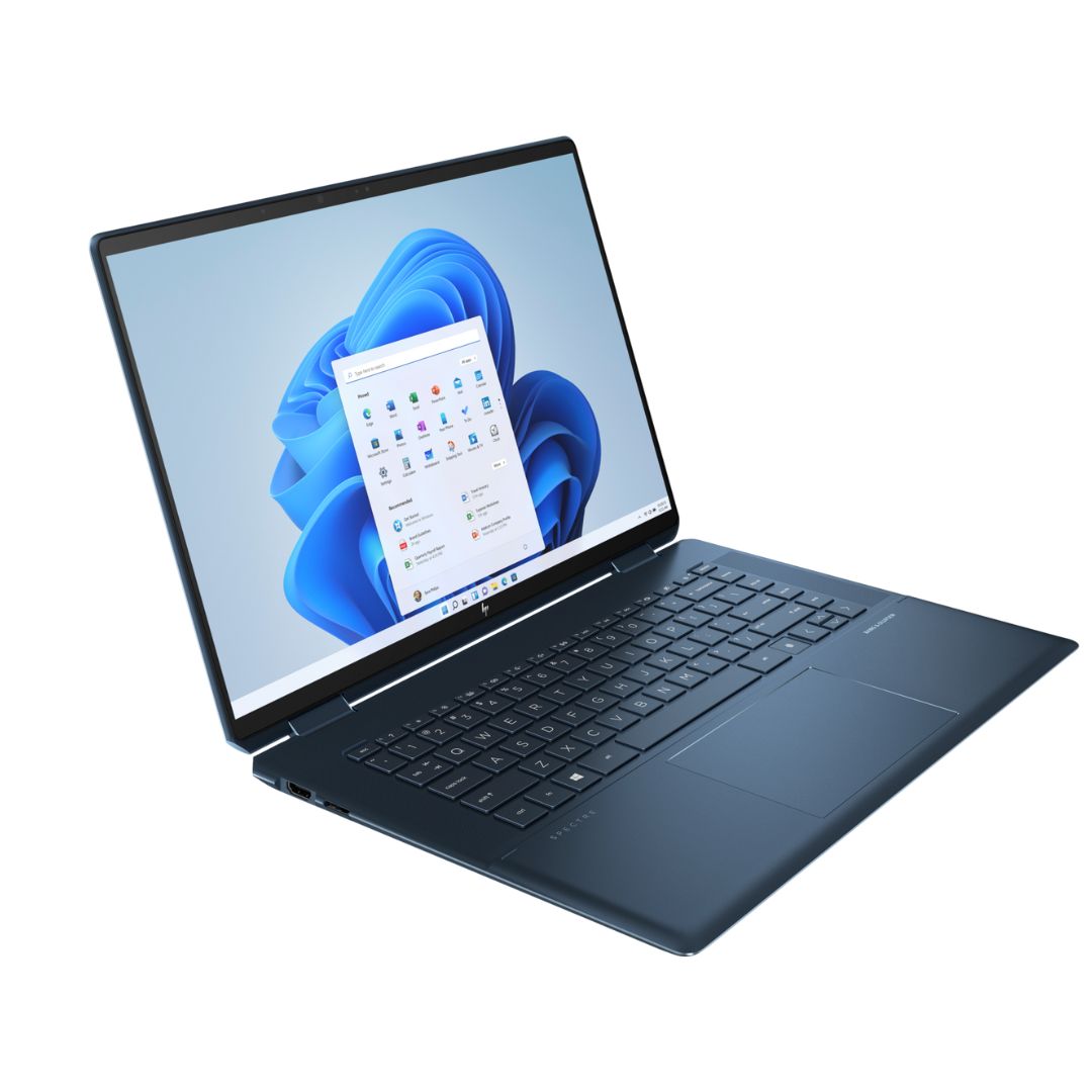 HP Spectre x360 – 16" 3K Touch – i7-11390H – 16GB RAM – 512GB SSD – Nocturne Blue – 16-f0035nr - Image 2