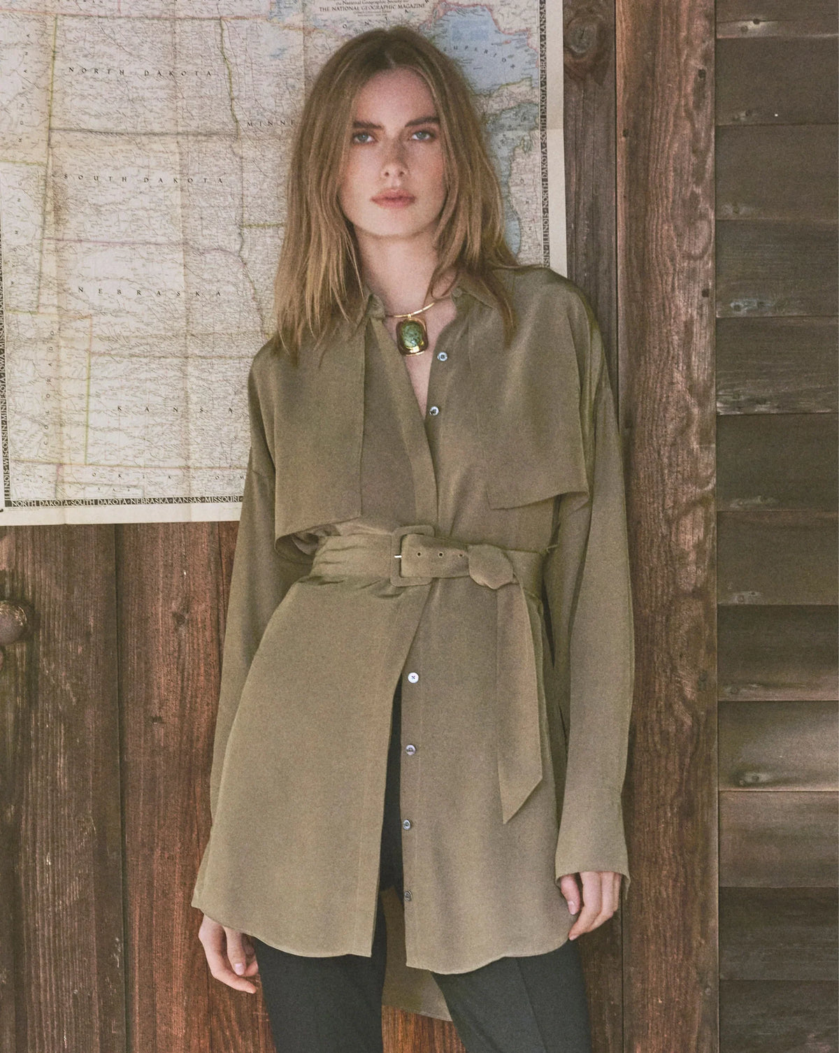 Darlis Belted Mini Dress - Image 6