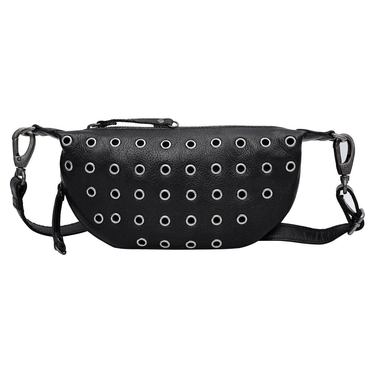 Bond Leather Sling Bag - Black