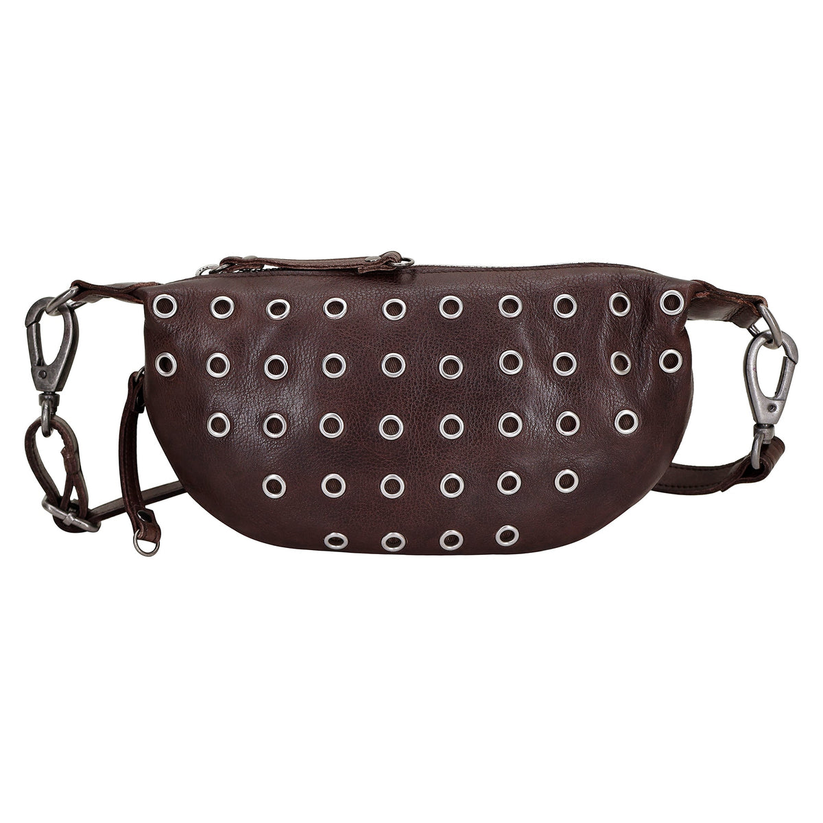 Bond Leather Sling Bag - Brown